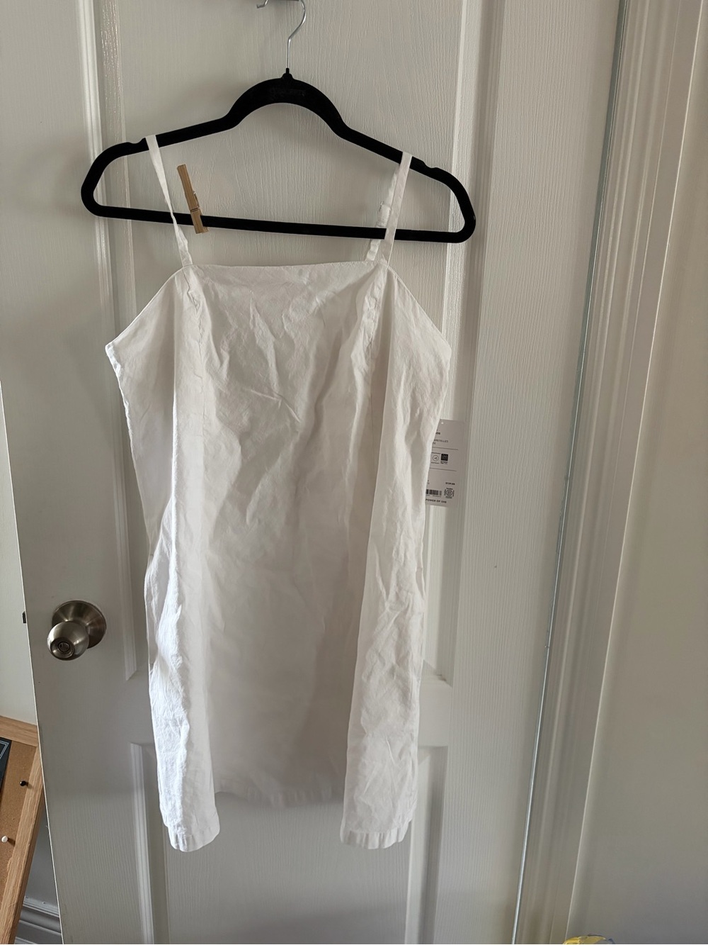 Athleta White paradise cami dress with Adjustable Straps y2k